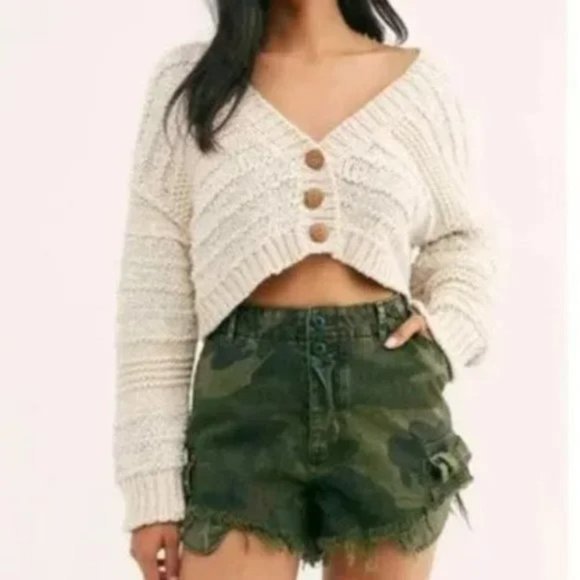 Free People Pants - Free People Commander Cut Off Shorts.